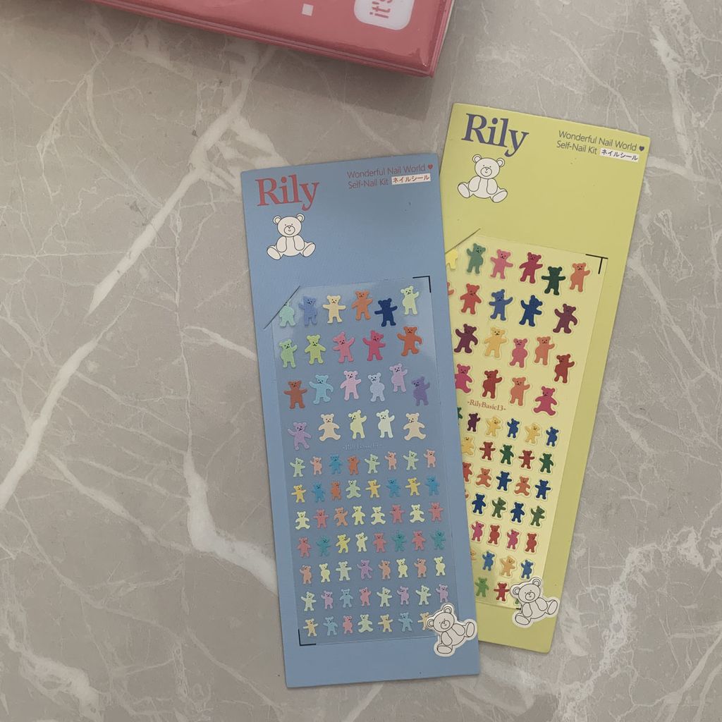 Rily Basic Bear Collection Stickers - 13 (原色尴尬熊)