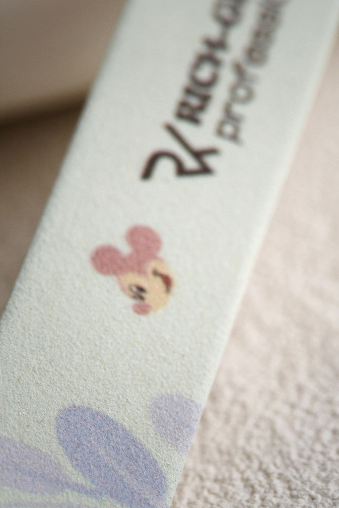 Richgel RB26 - Minnie Print Emery Board 100/150 Grit (真甲搓-米妮造型))