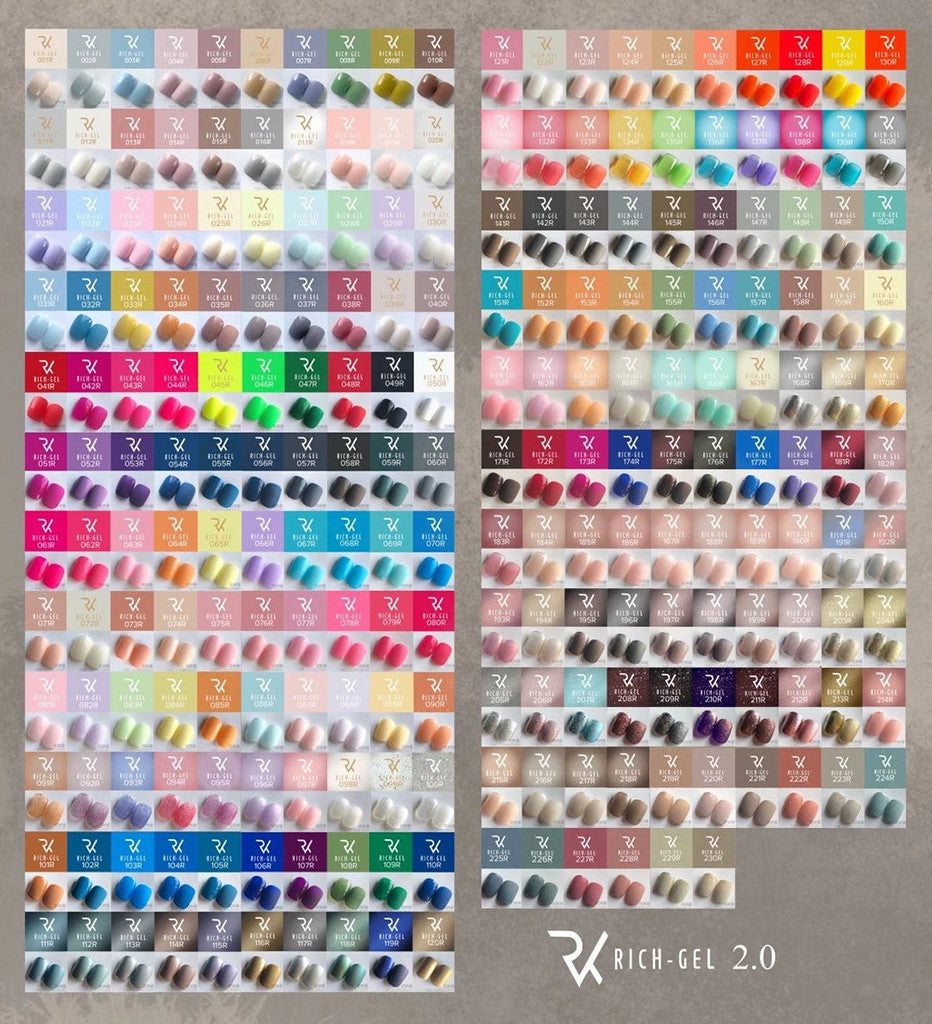 Richgel 2.0 - Color Gel R2D01R - R2D06R (彩胶)