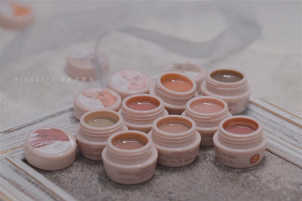 Richgel RYC07 - Icy Sheer Nude Series - 8 Colors(冰透 - 8色)
