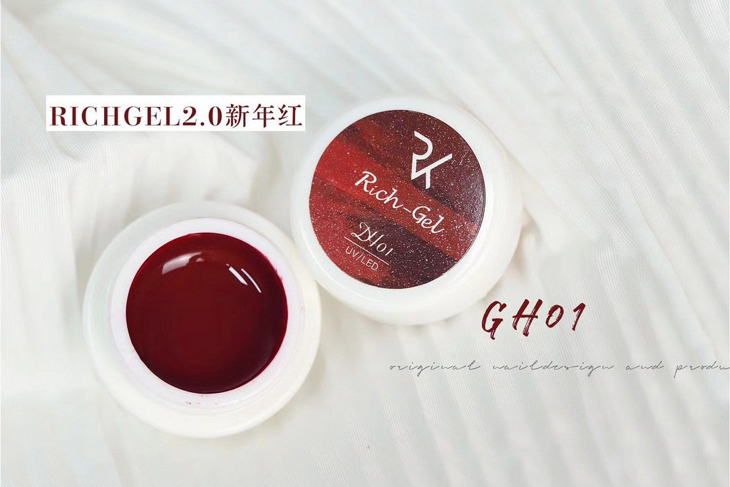 Richgel RYC11 - Classic Red Gel Collection - 6 Colors (经典红組 - 6色)