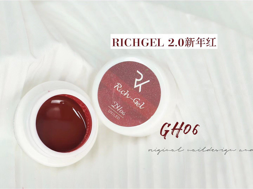 Richgel RYC11 - Classic Red Gel Collection - 6 Colors (经典红組 - 6色)