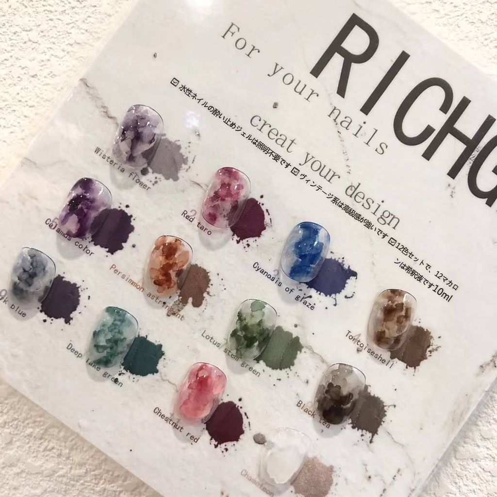 Richgel - Alcohol Ink Art - Ice Tea Grey Series ( 冷茶彩墨液)