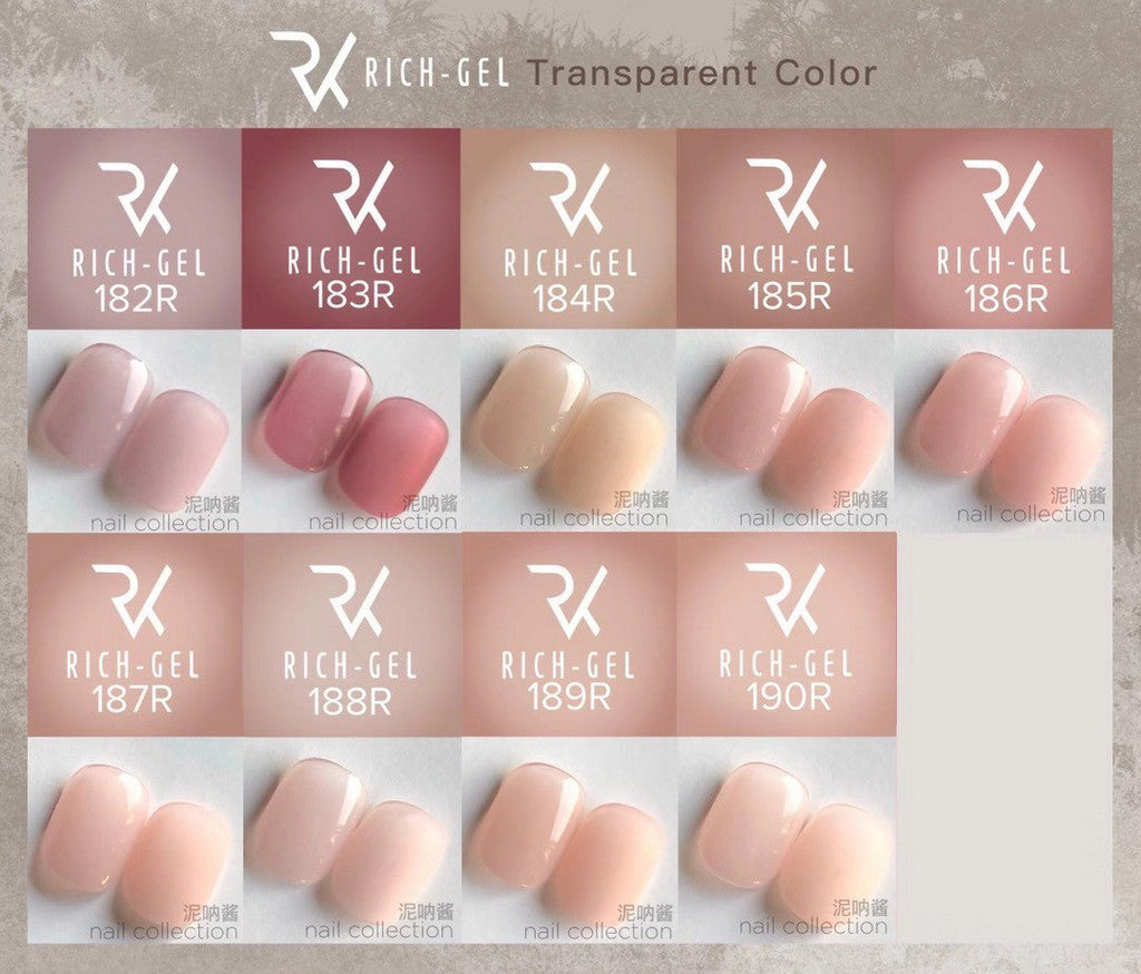 Richgel 2.0 - Sheer Nude Series (裸膚膠)