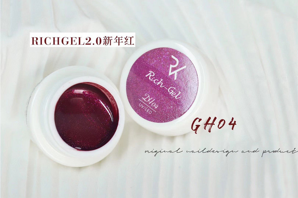 Richgel RYC11 - Classic Red Gel Collection - 6 Colors (经典红組 - 6色)