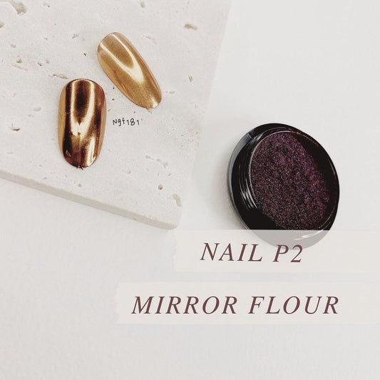 Nail P2 NGF181 -  Mirror Chrome Powder #010 ( 炫彩鏡面粉#010)