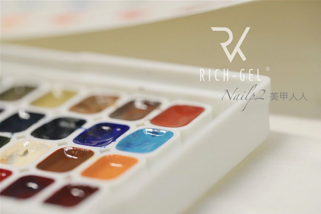 Richgel RA23 -  Watercolor - Solid Color (36colors)  ( 純色水彩)