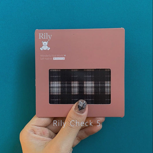 Rily Check Stickers - 05 (格纹)