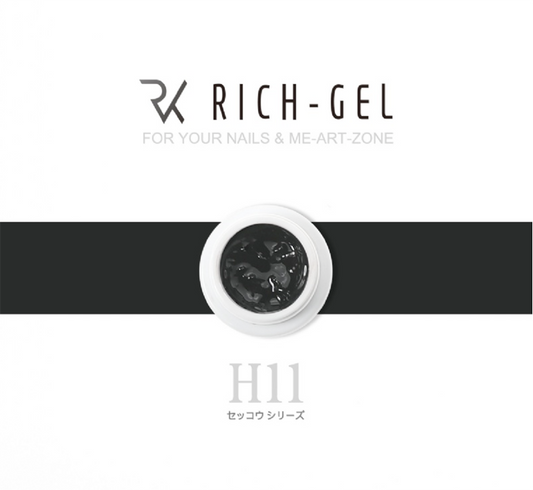 Richgel RH09 -  Spider Gel - Black  ( 拉絲黑)