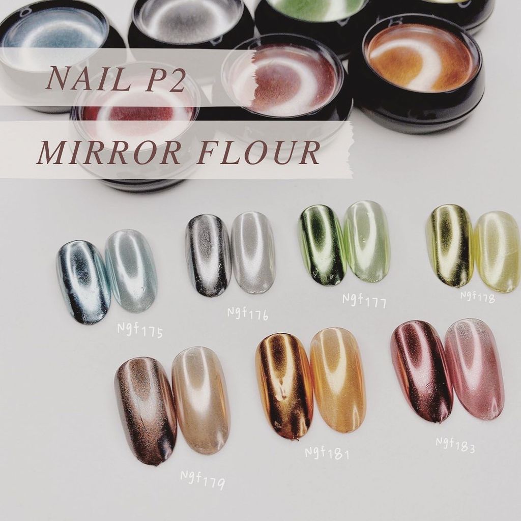 Nail P2 NGF179 -  Mirror Chrome Powder #006 ( 炫彩鏡面粉#006)