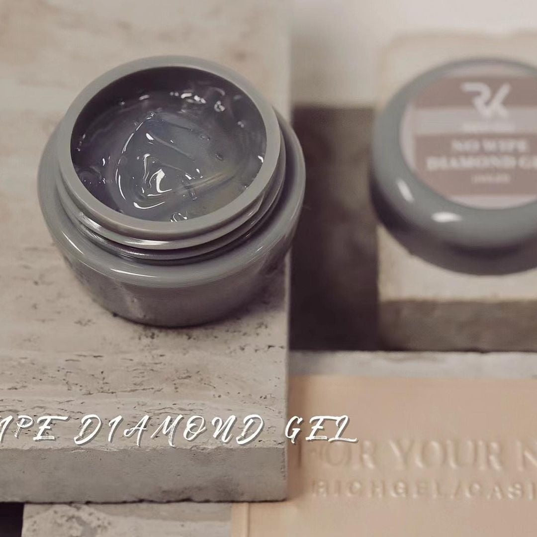 Richgel RA33 - Non-Wipe Diamond Gel (免清黏鑽膠 - 灰罐)