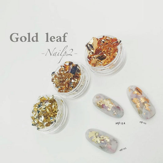 Nail P2 Series - Japanese Gold Leaf (日式极箔) NGF153/ NGF154/ NGF155