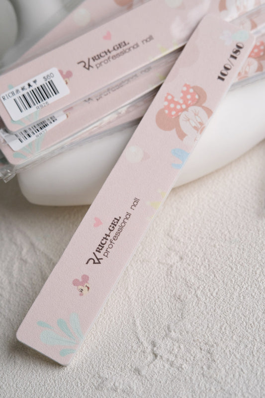 Richgel RB27 - Minnie Print File 100/180 Grit (模板搓 - 米妮造型)