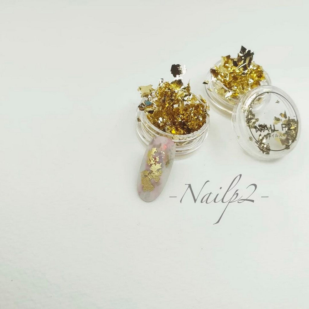 Nail P2 Series - Japanese Gold Leaf (日式极箔) NGF153/ NGF154/ NGF155