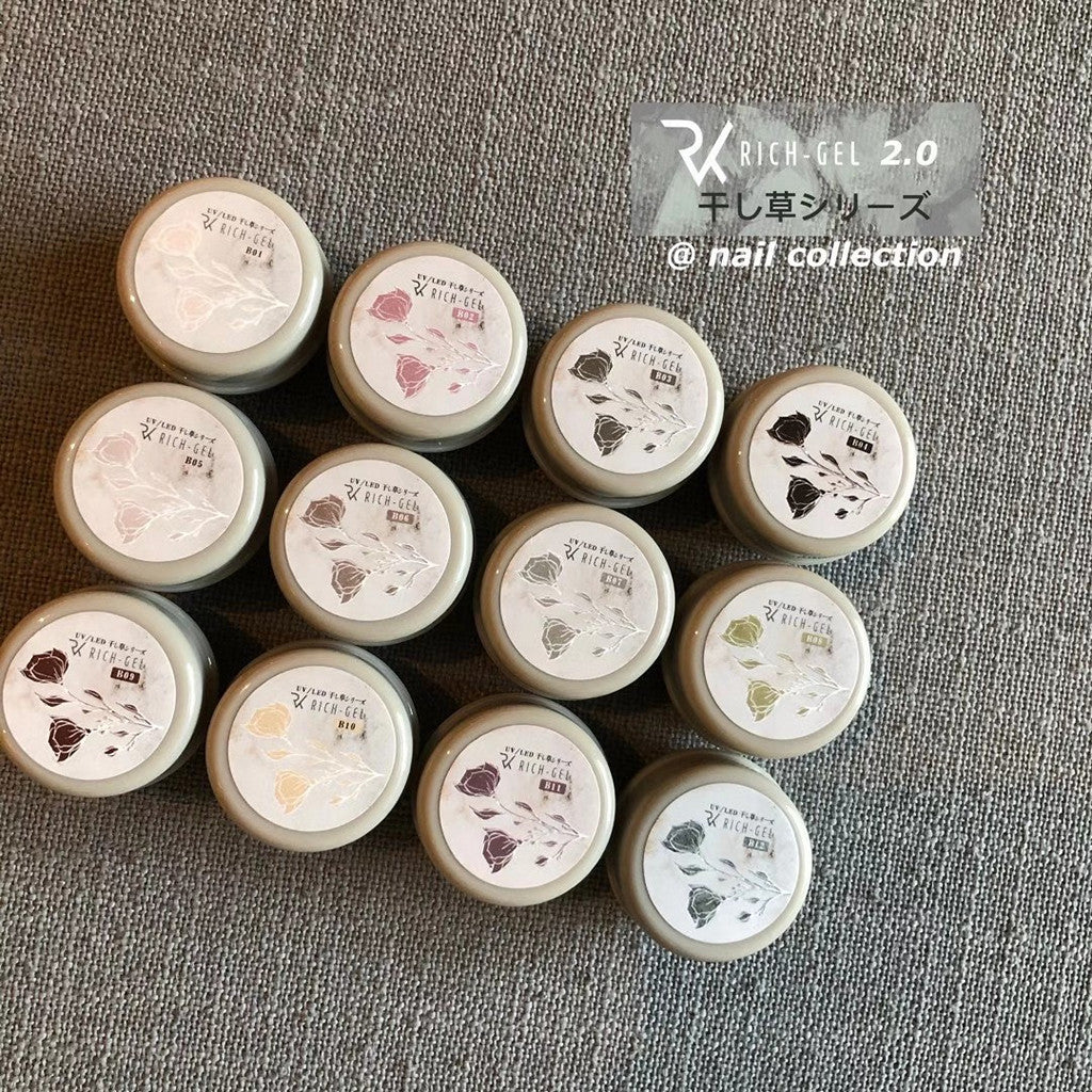 Richgel RYC09 - Zephyr Series - 12 Colors（和风干草 - 12色）